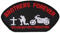 Brothers Forever Biker Cap Patch | US Military Veteran Patches